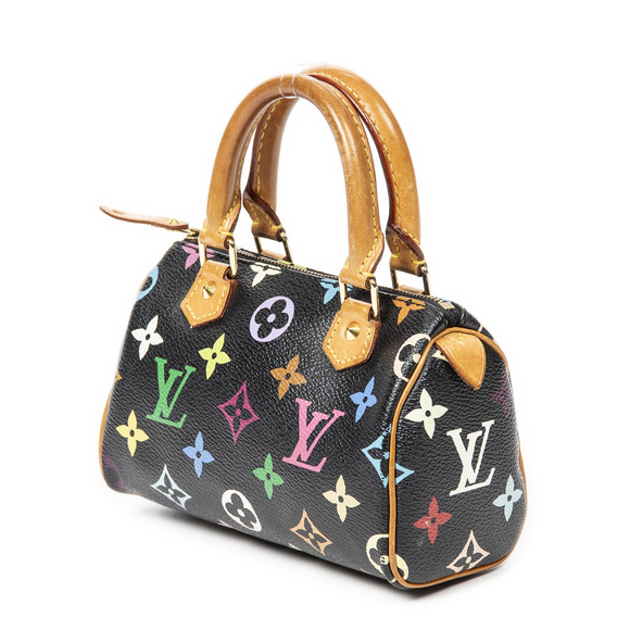 Louis Vuitton Ltd. Ed. Takashi Murakami Multicolore Mini Speedy  AAZ5081 - Picture 2 of 9